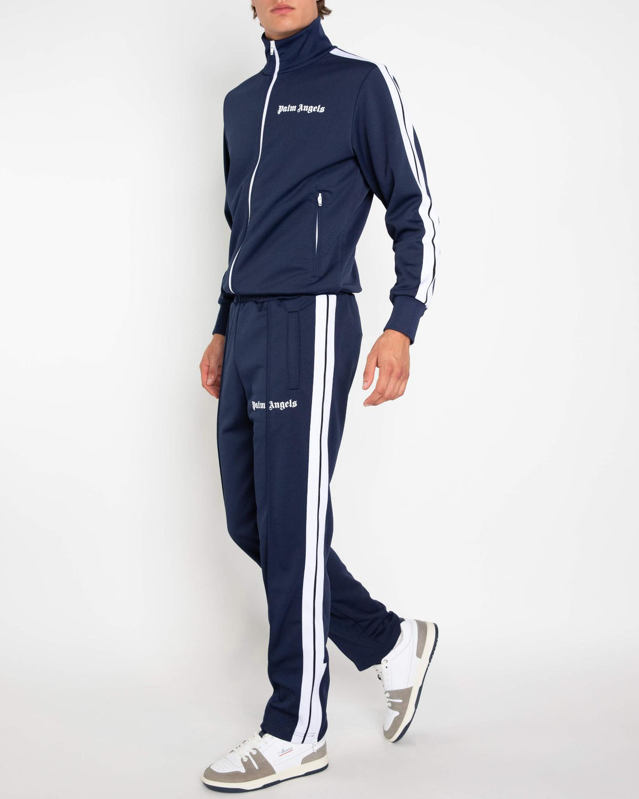 Palm Angels Heren Classic Track Pants Blauw – foto 7