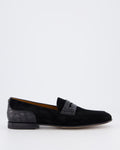Men's DG Plaque Loafer Black — huidige kleur