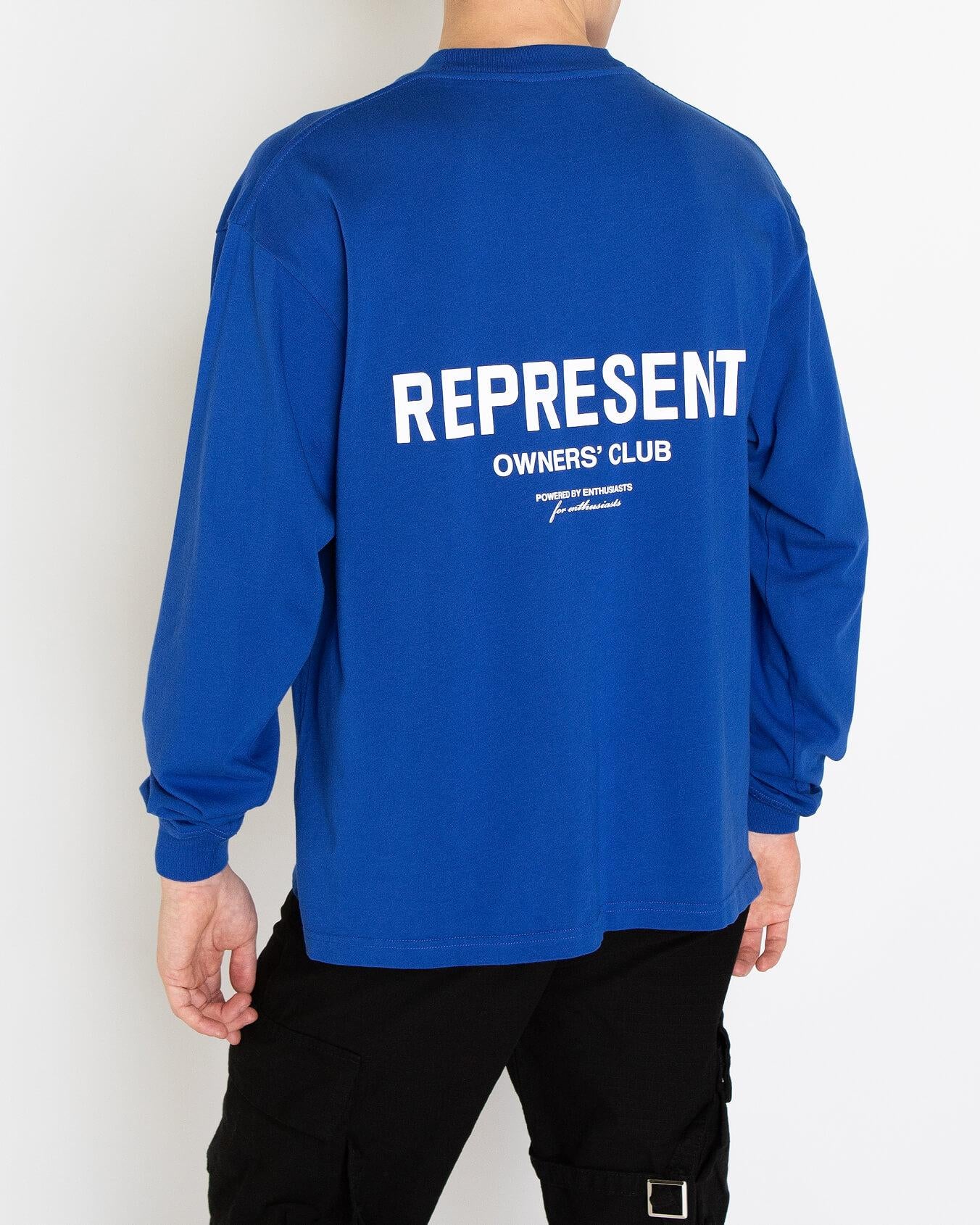 Men Owners Club Longsleeve Blauw