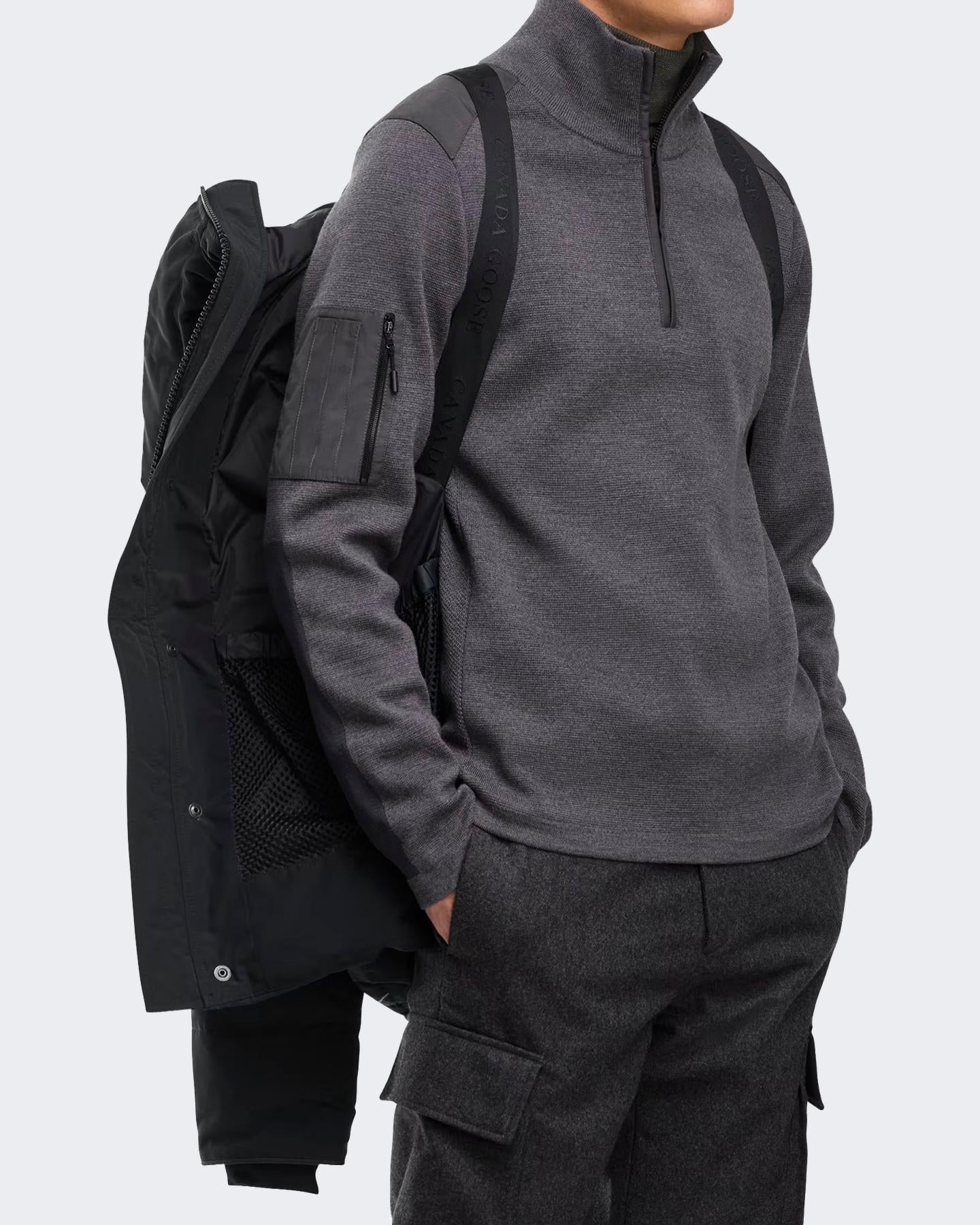 Heren Macmillan Parka  Zwart