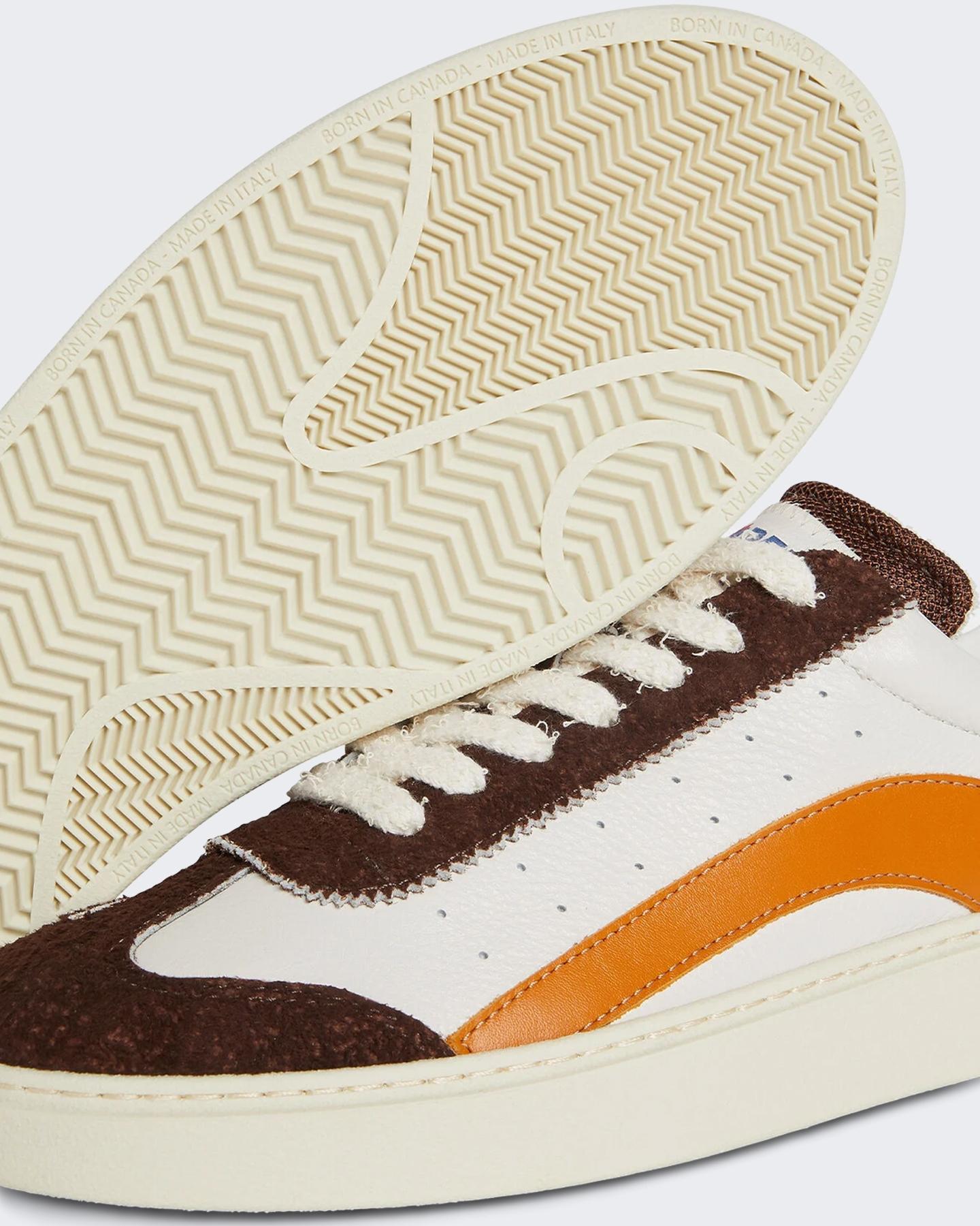 Heren Rider Sneaker Bruin/Oranje