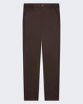 Valenza Men's Flannel Stretch Tapered Brown