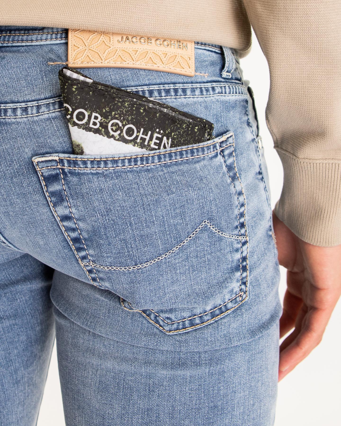 Heren Super Slim Nick Medium Blauw