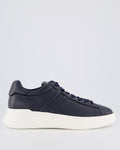 Men's Lace-up Sneaker with H-Profile Navy Blue — huidige kleur