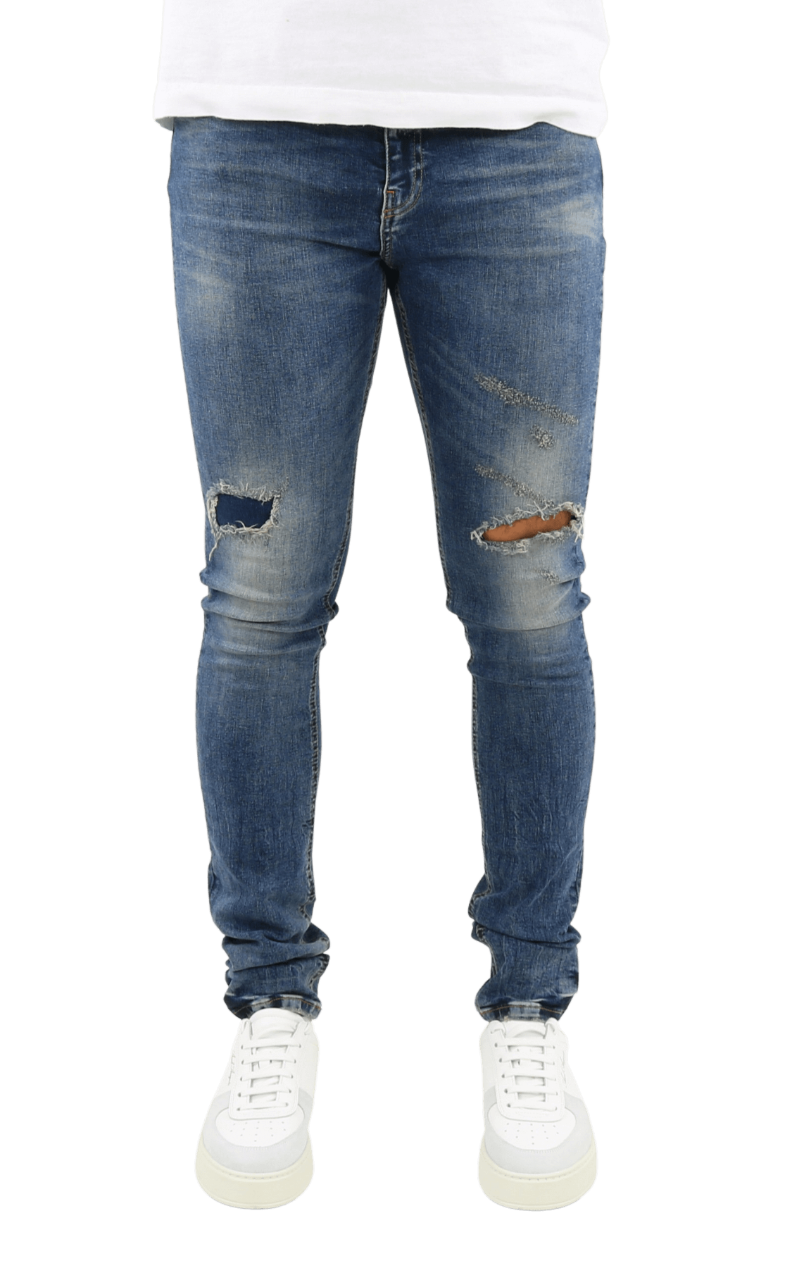 Men Destroyer Skinny Jeans