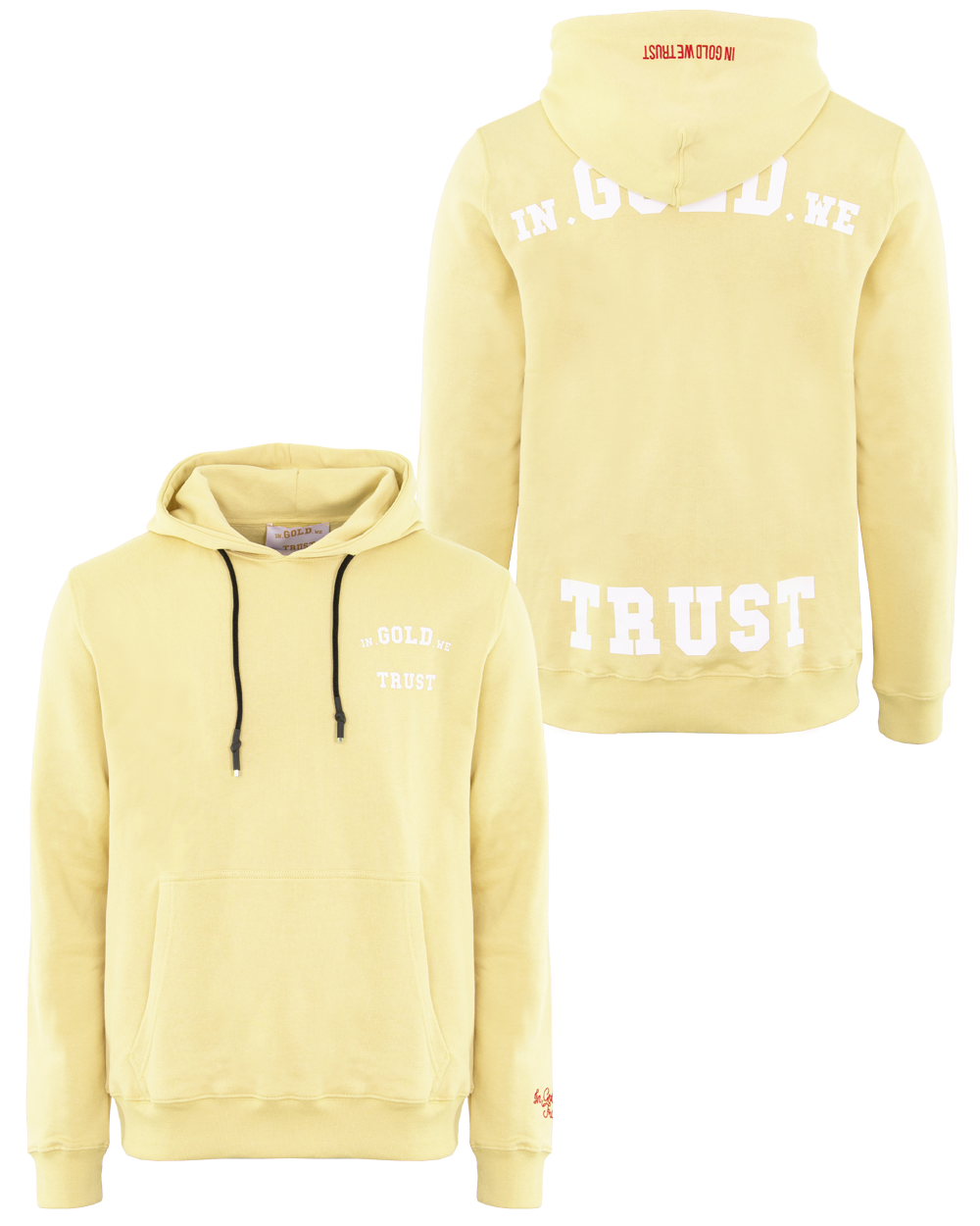 In gold we trust hoodie deals