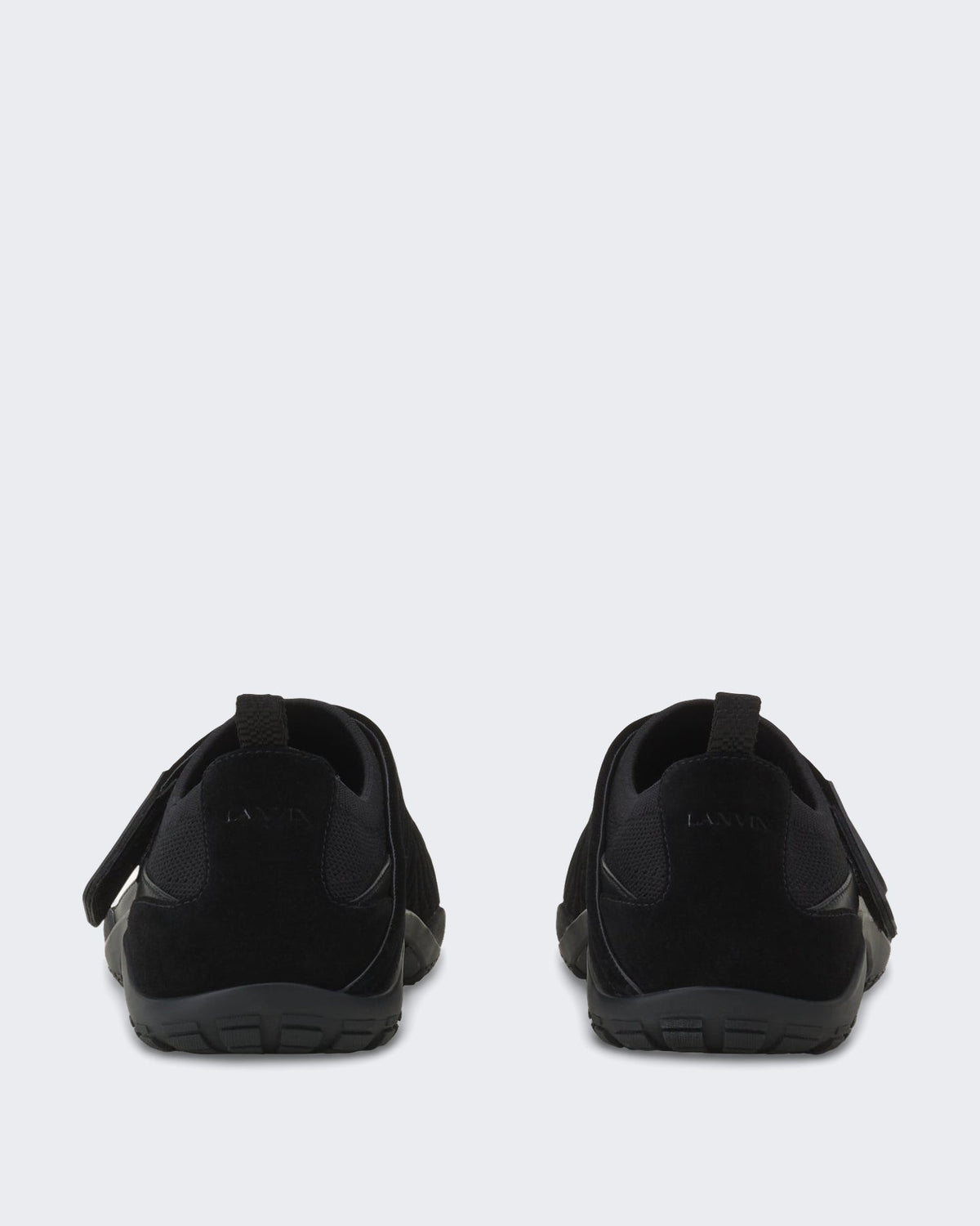 Lanvin Dames New Sneaker Knit Suede Black/Black - Eleganza.nl