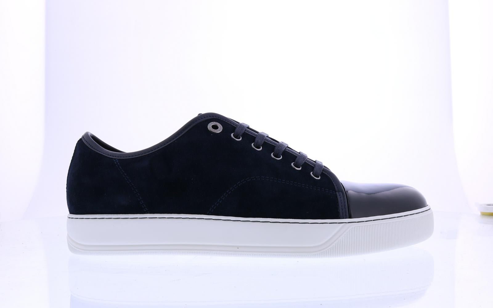 Lanvin Heren Basket Basse Veau Velours - Eleganza.nl