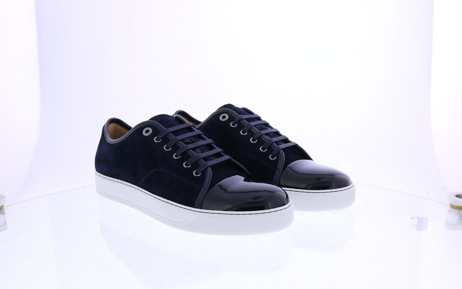 Lanvin Heren Basket Basse Veau Velours - Eleganza.nl