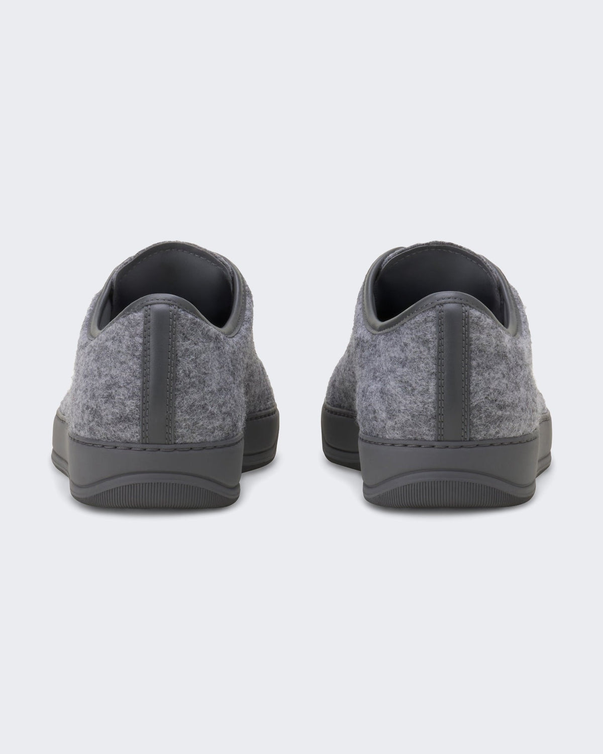 Lanvin Heren Dbb1 Sneakers Felt Light Grey - Eleganza.nl