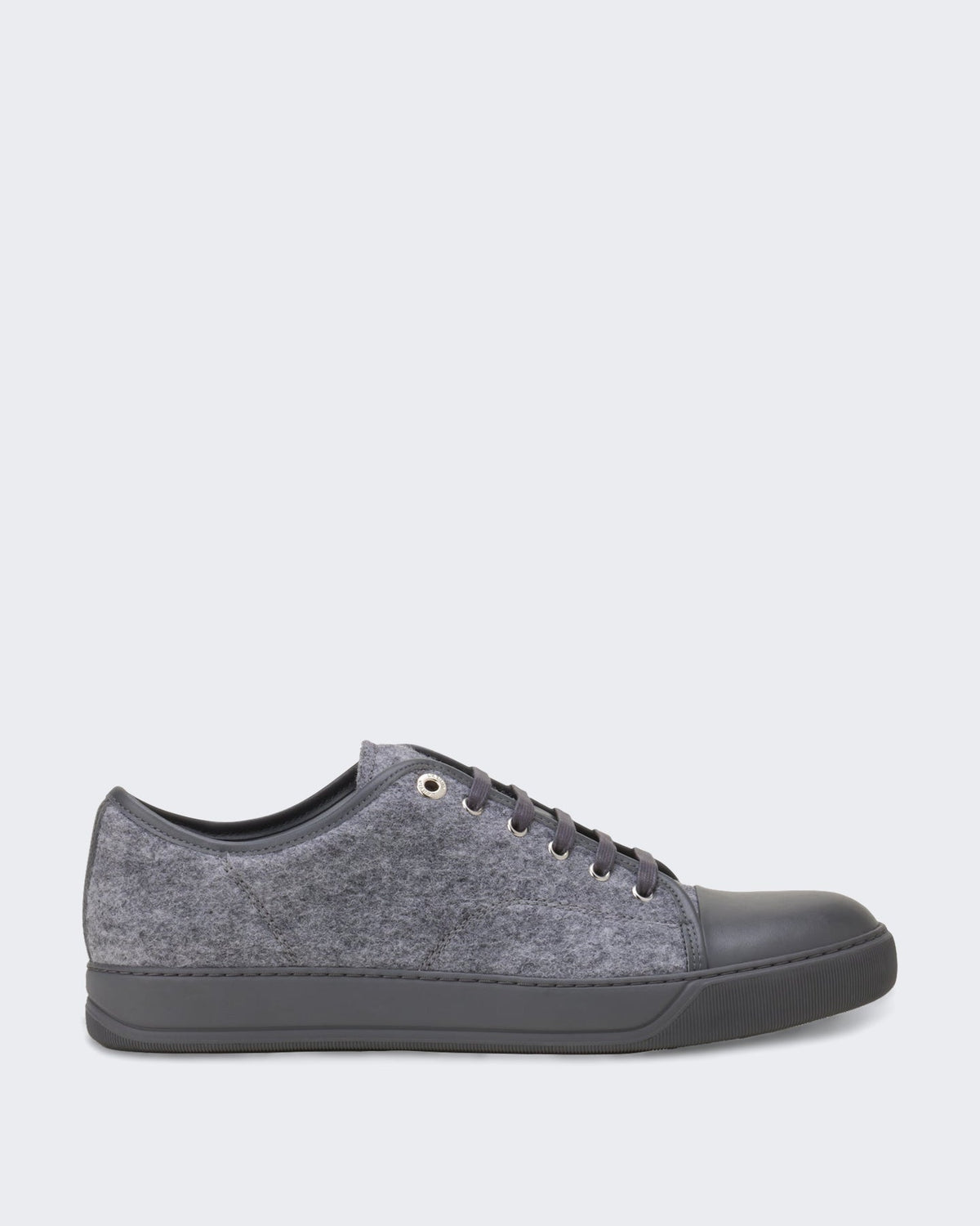 Lanvin Heren Dbb1 Sneakers Felt Light Grey - Eleganza.nl