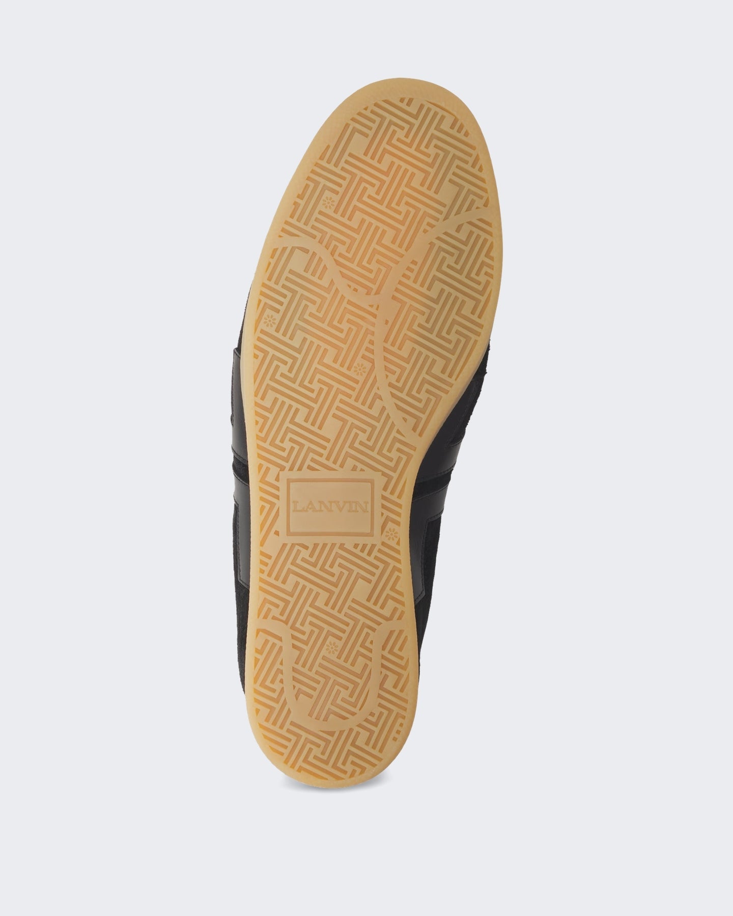 Lanvin Heren Glen Full Leather Zwart - Eleganza.nl