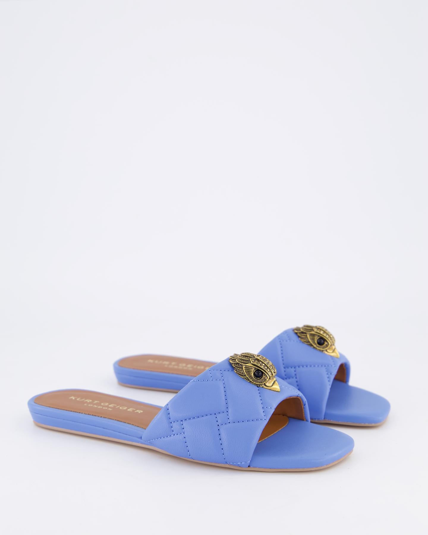 Dames Kensington Flat Slipper Blauw