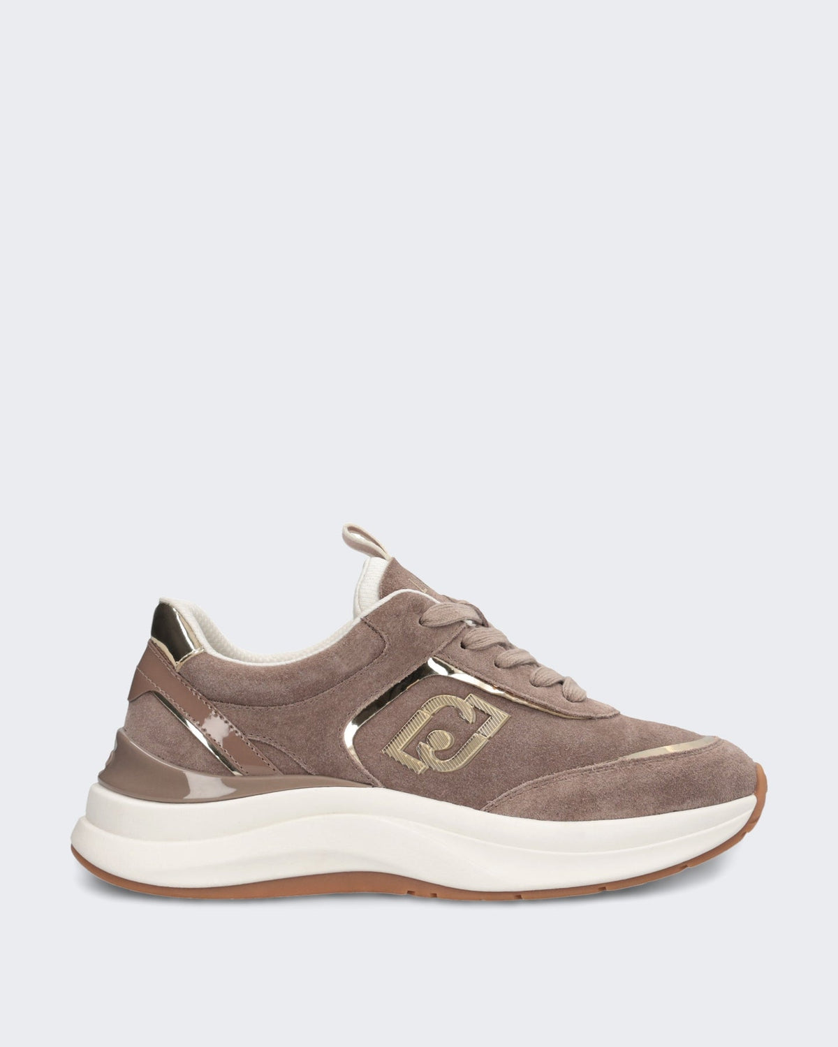 Liu Jo Dames Stardust 01 sneaker in havana Bruin - Eleganza.nl