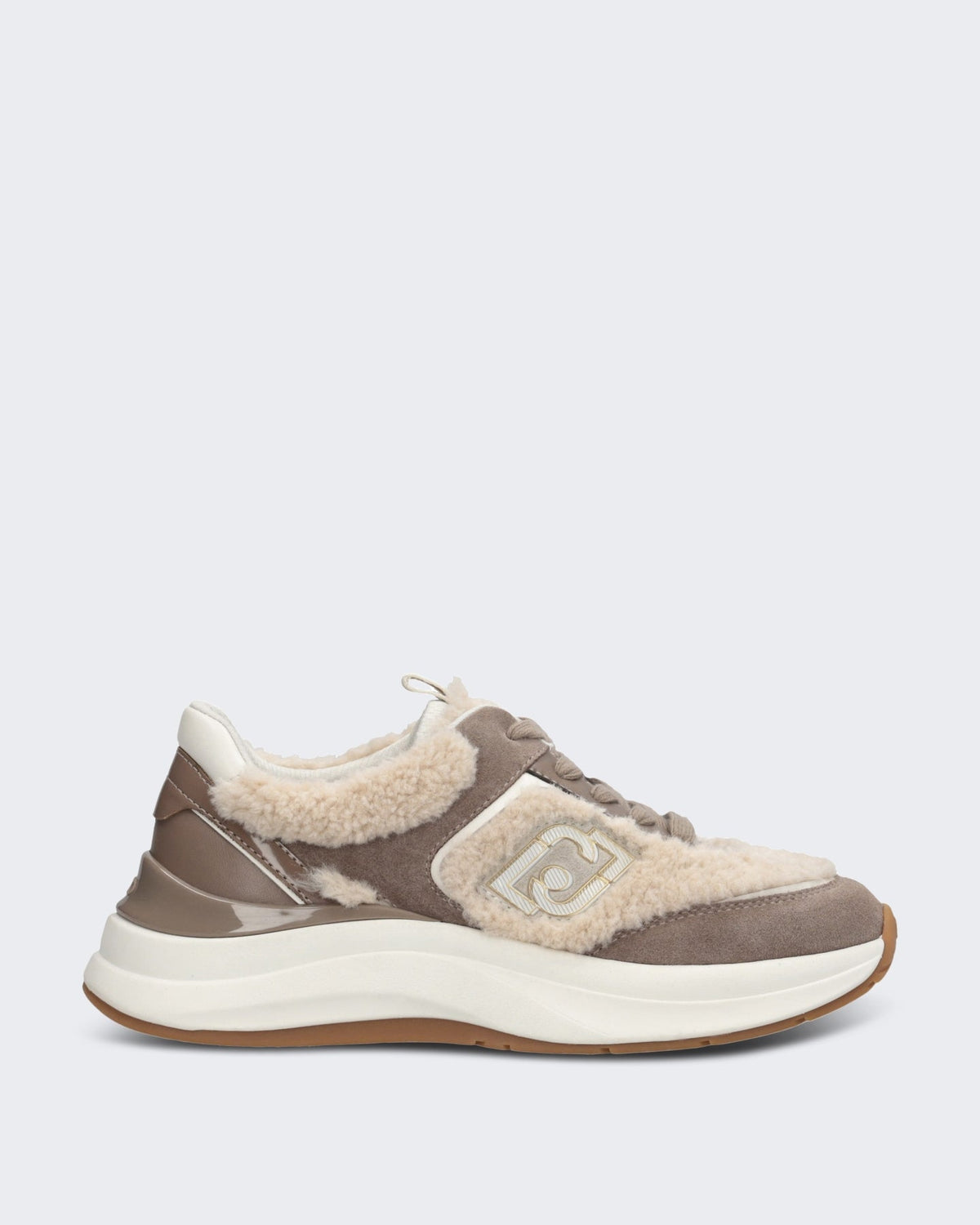 Liu Jo Dames Stardust 01 sneaker in havana en wit - Eleganza.nl