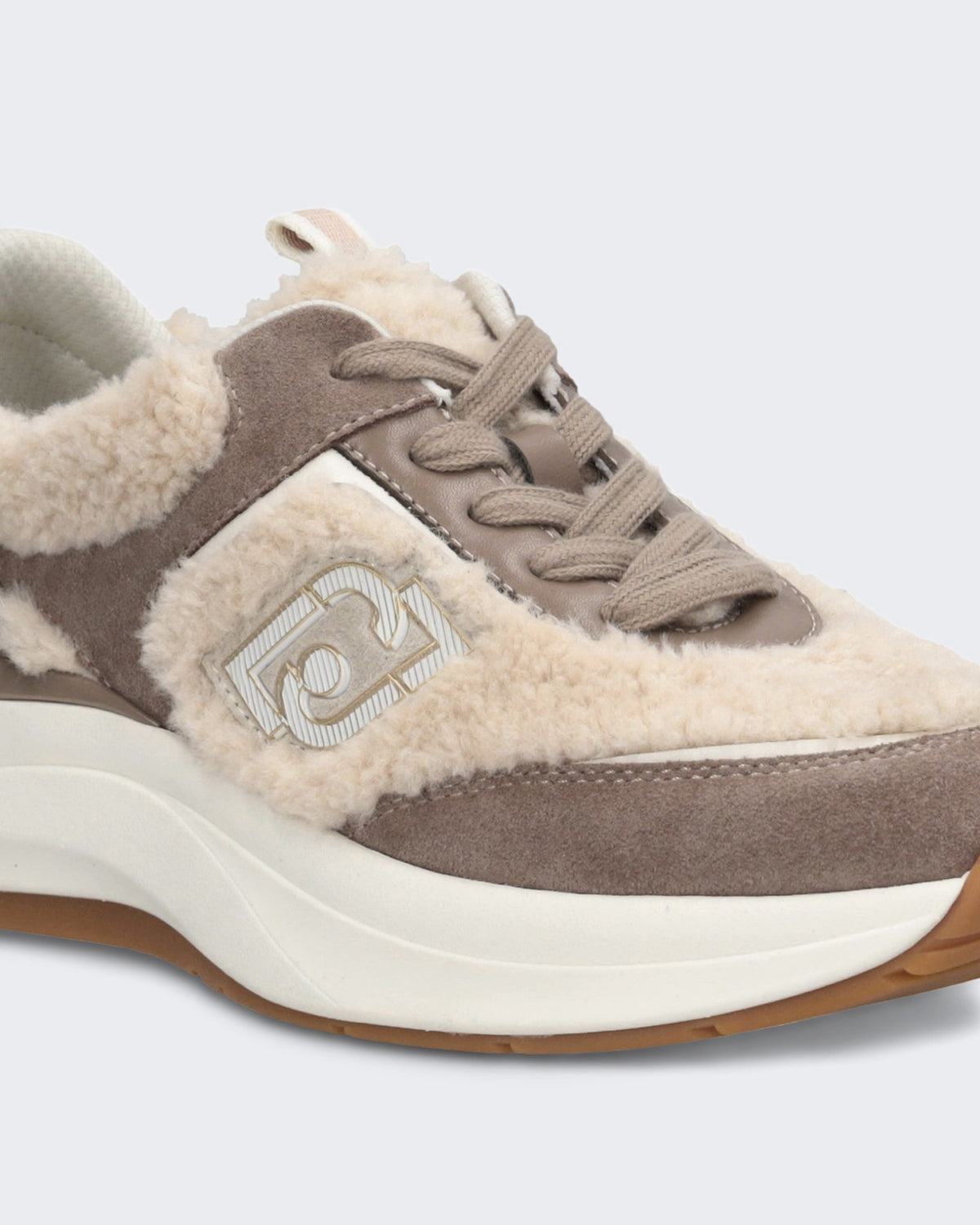 Liu Jo Dames Stardust 01 sneaker in havana en wit - Eleganza.nl