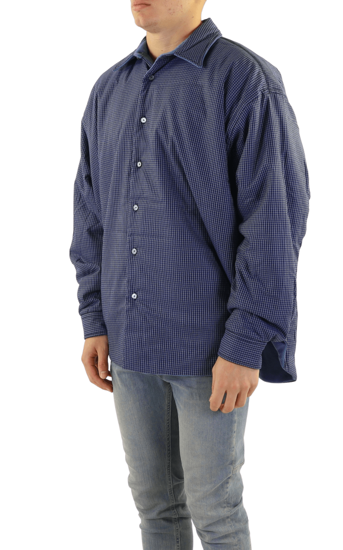 Men Overshirt blue