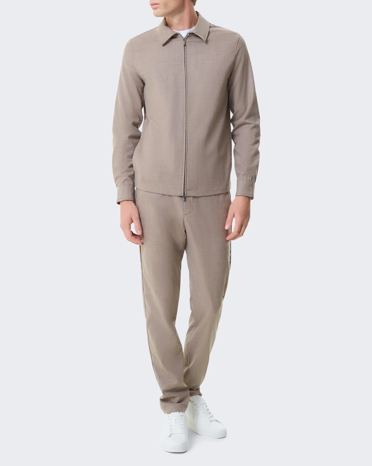 Heren Flannel Stretch Overshirt