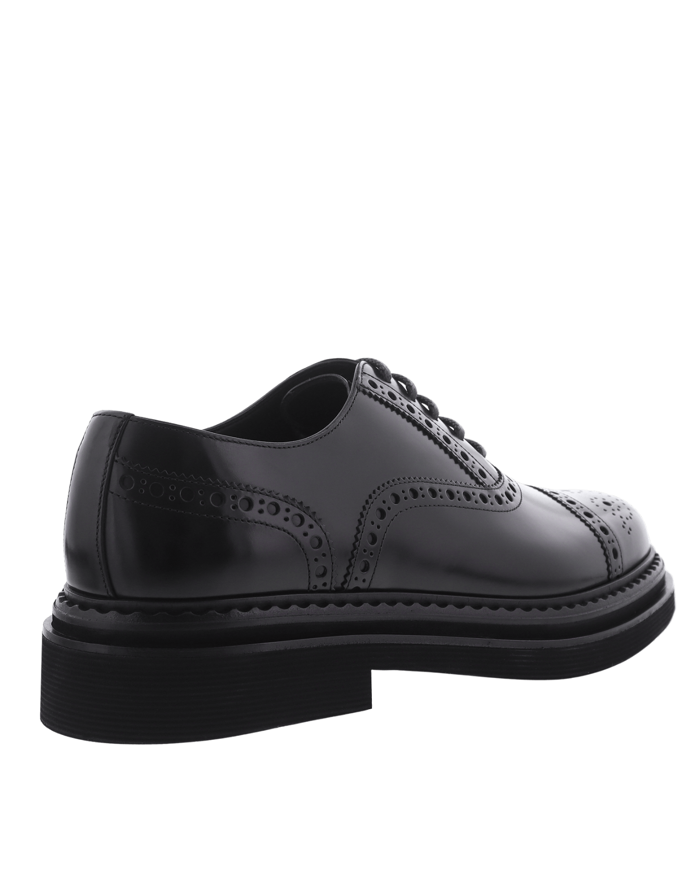 Men Brushed Oxfords Black