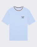 Drole De Monsieur Men's Slogan Sport T-Shirt Blue