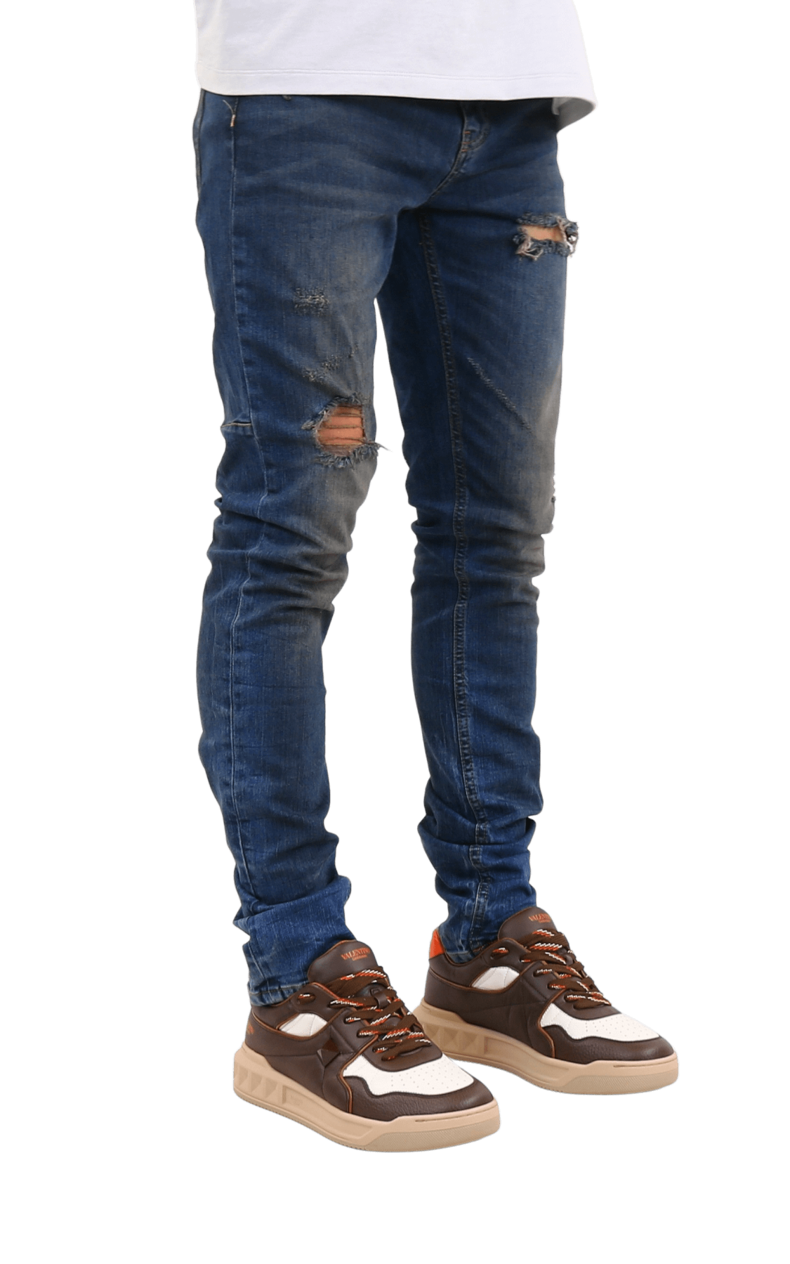 Men Destroyer Skinny Jeans