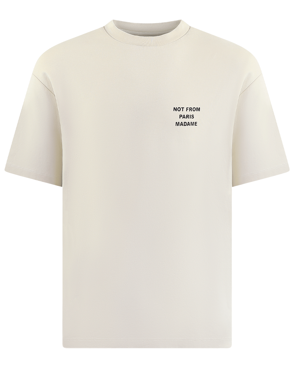 Men Le tshirt slogan white