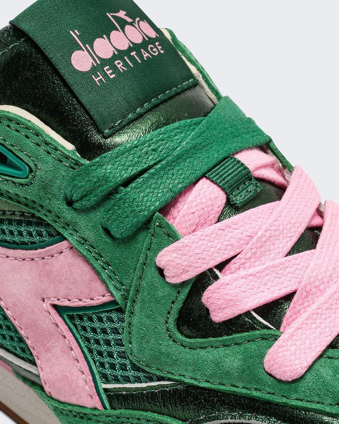 Diadora Dames Equipe Revenge Sneaker Groen