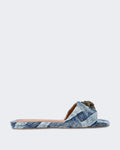 Kurt Geiger Women's 225-Kensington Flat Sandal