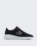 Men's Tia Runner sneaker with colorblock details in navy