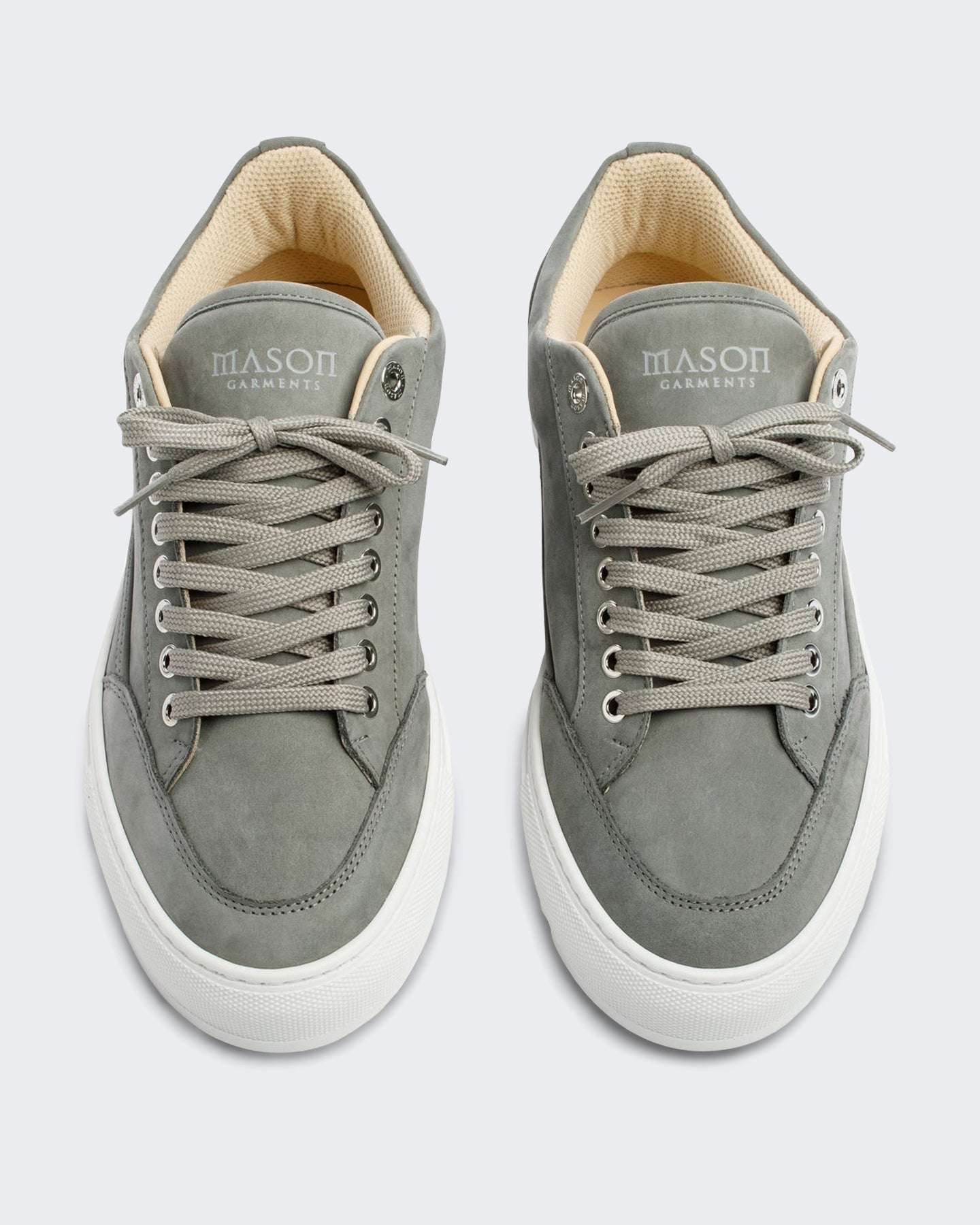 Mason Garments Heren Tia Sollevamento sneaker in Grijs - Eleganza.nl