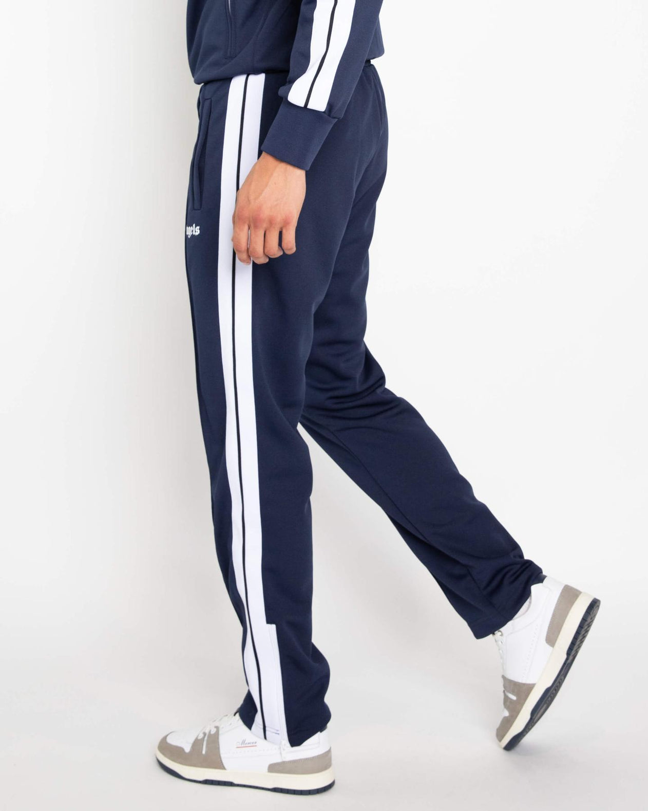 Palm Angels Heren Classic Track Pants Blauw – foto 4