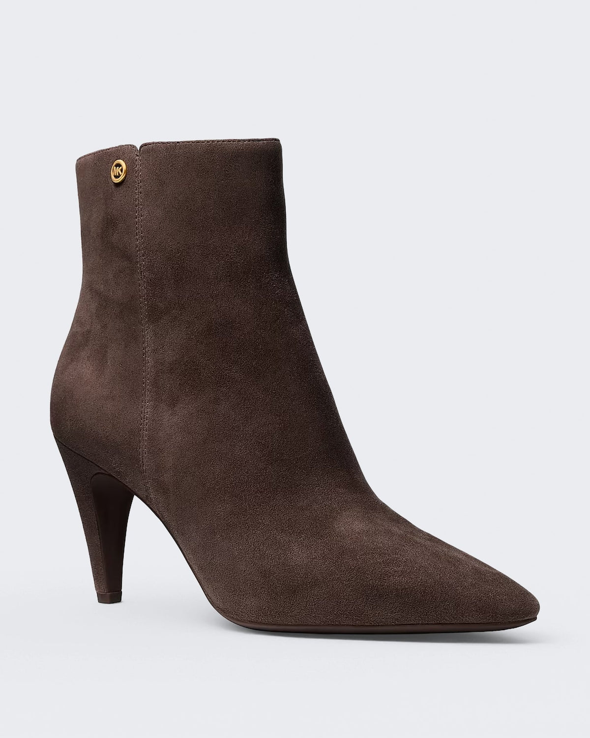 Michael Kors Dames Daniela Heeled Bootie Chocolate - Eleganza.nl