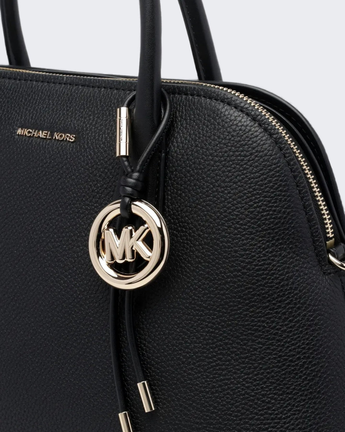 Michael Kors Dames Large Dome Chain Satchel Black - Eleganza.nl