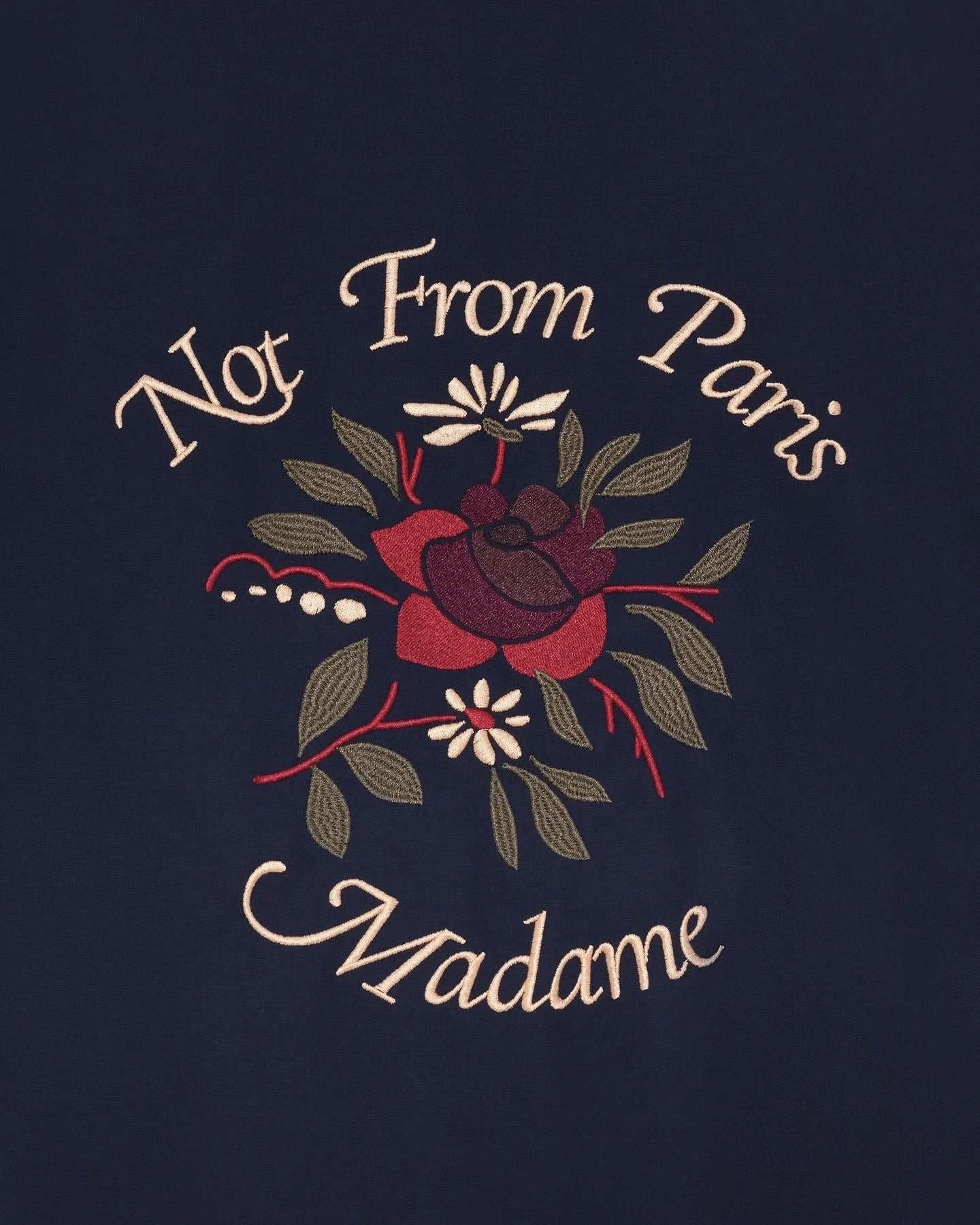 Heren Bomber Slogan Rose