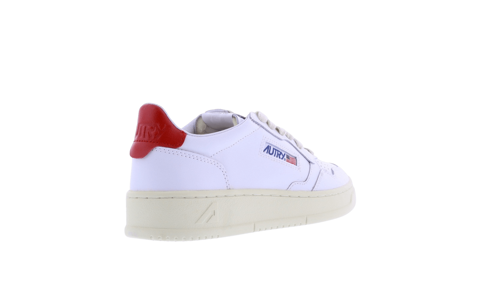 Women Autry 01 Low White/Red