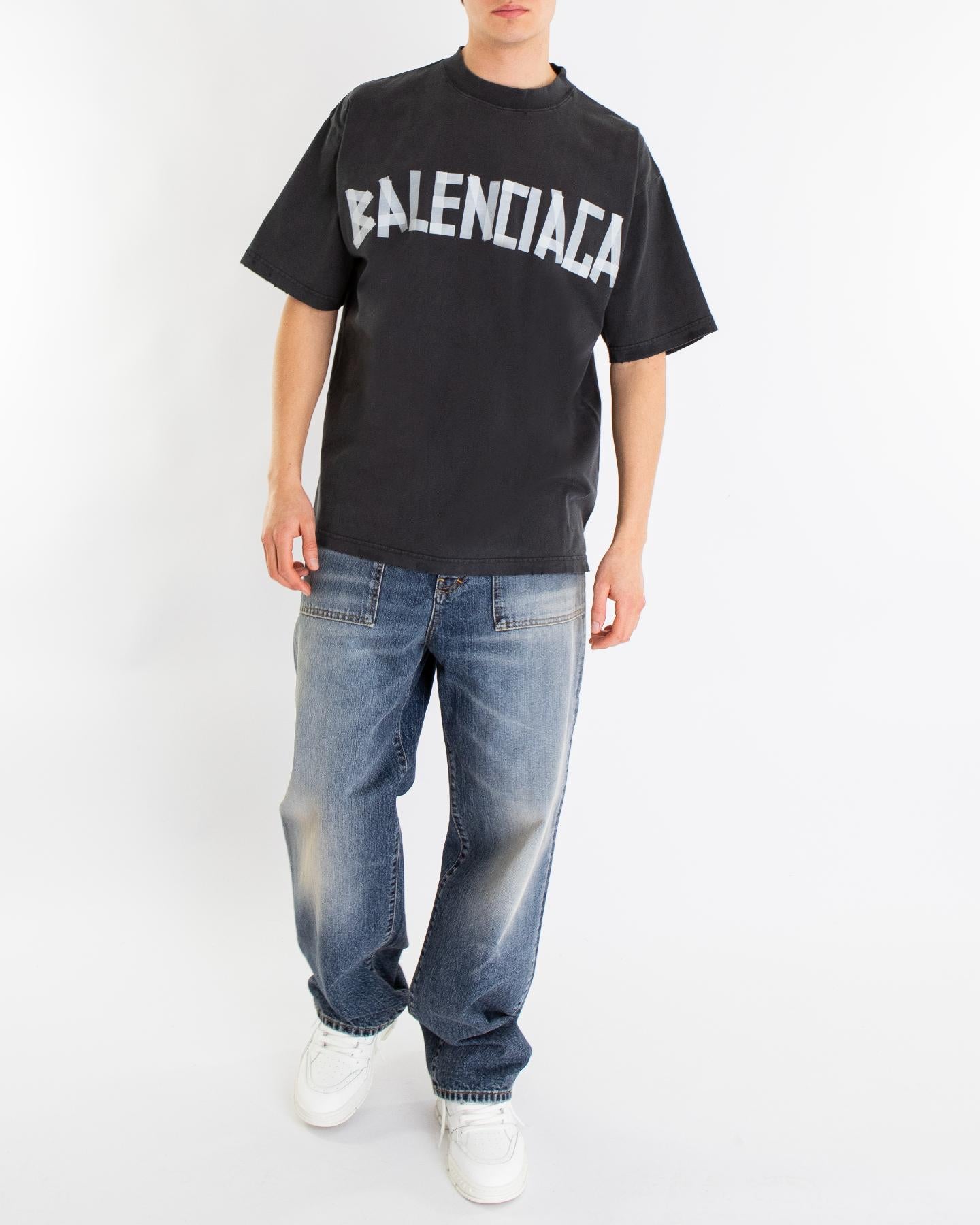 Heren Medium Fit T-Shirt Zwart