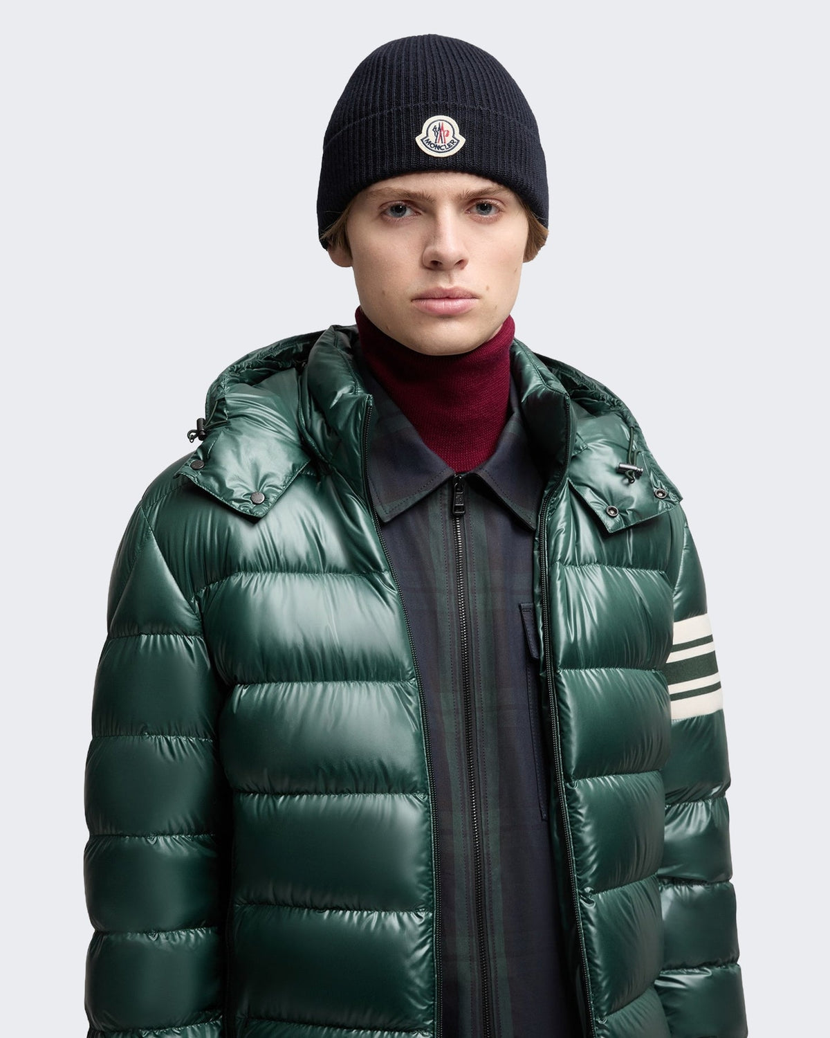 Moncler Heren Hat-L20913b70500 A9342-Blauw - Eleganza.nl