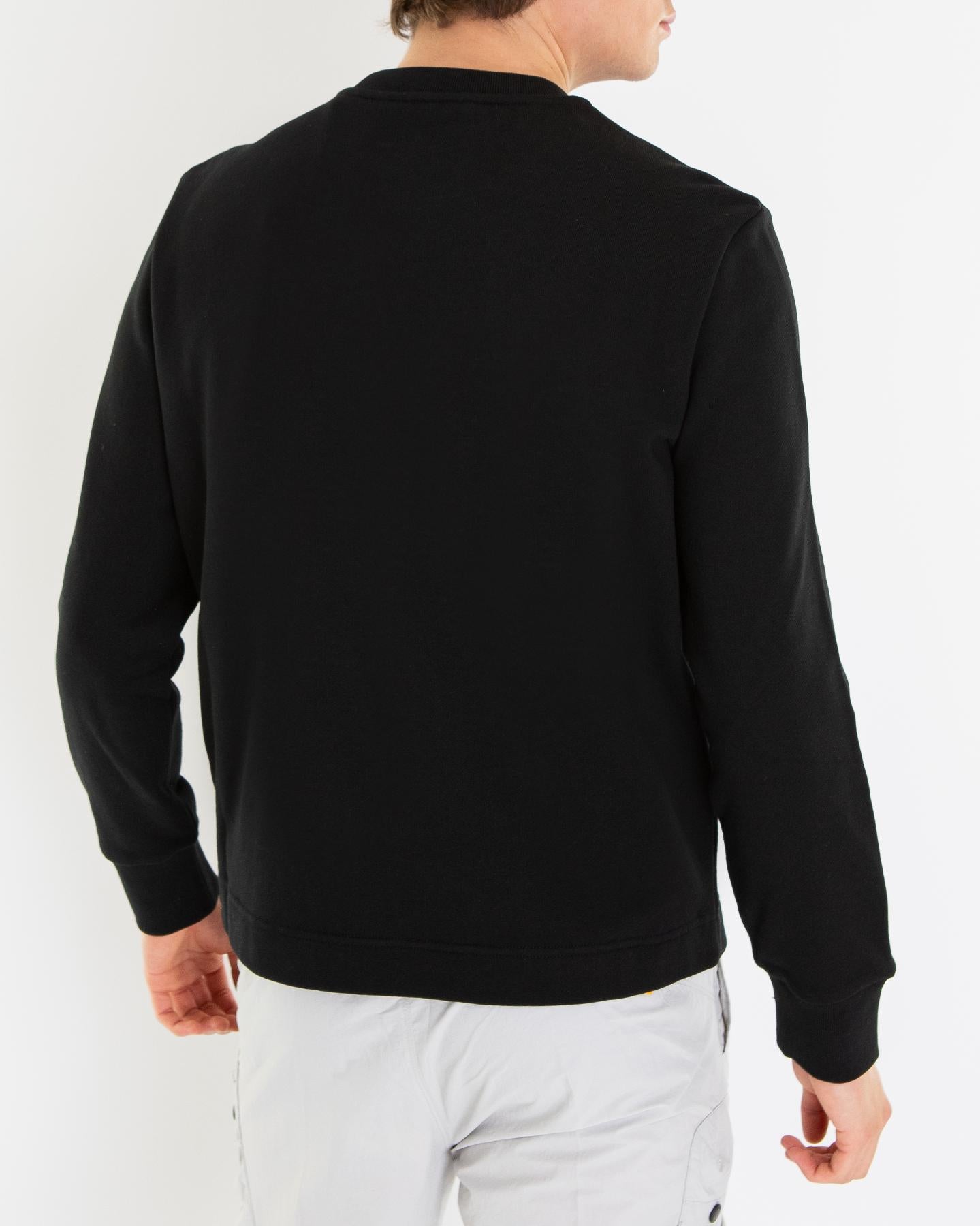 Moncler Heren Logo patch Sweater Zwart - Eleganza.nl
