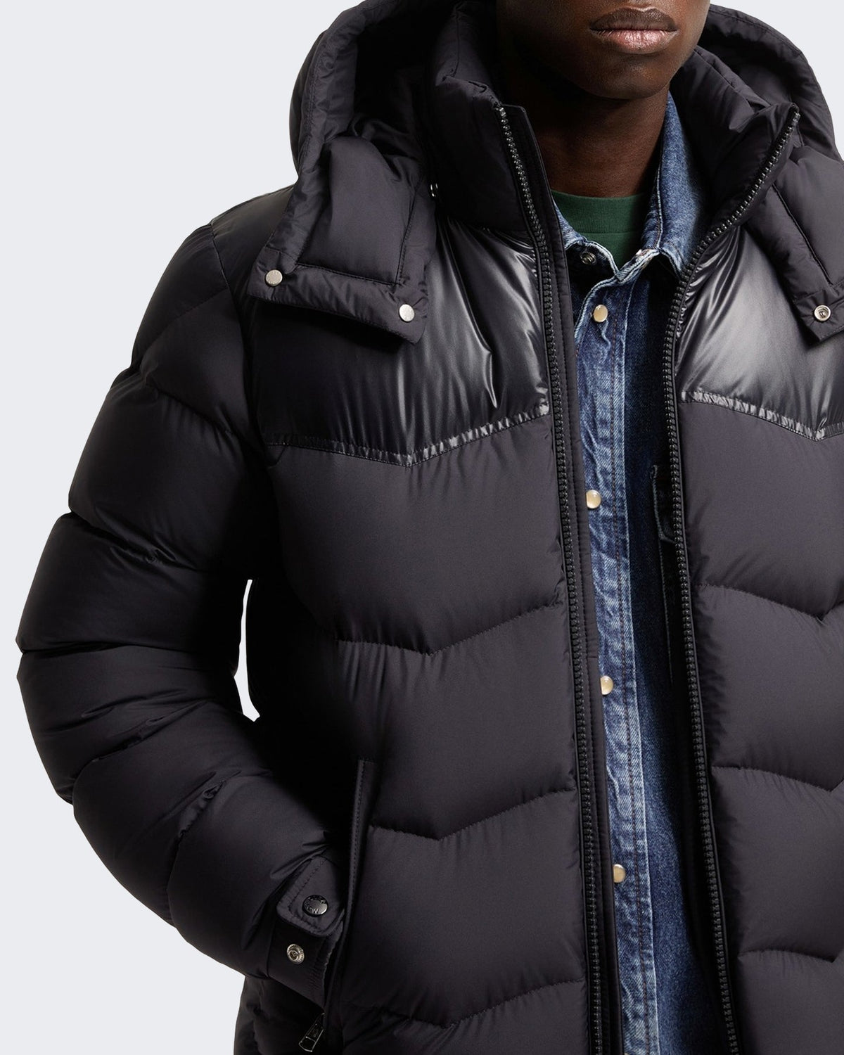Moncler Heren Ravelis gewatteerde Blauw - Eleganza.nl