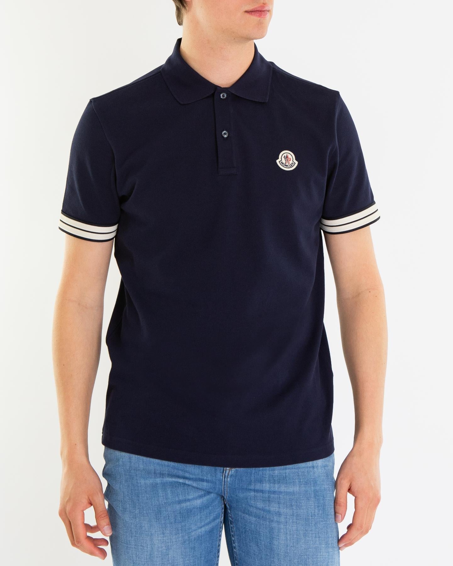 Moncler Heren Ss Polo - Eleganza.nl
