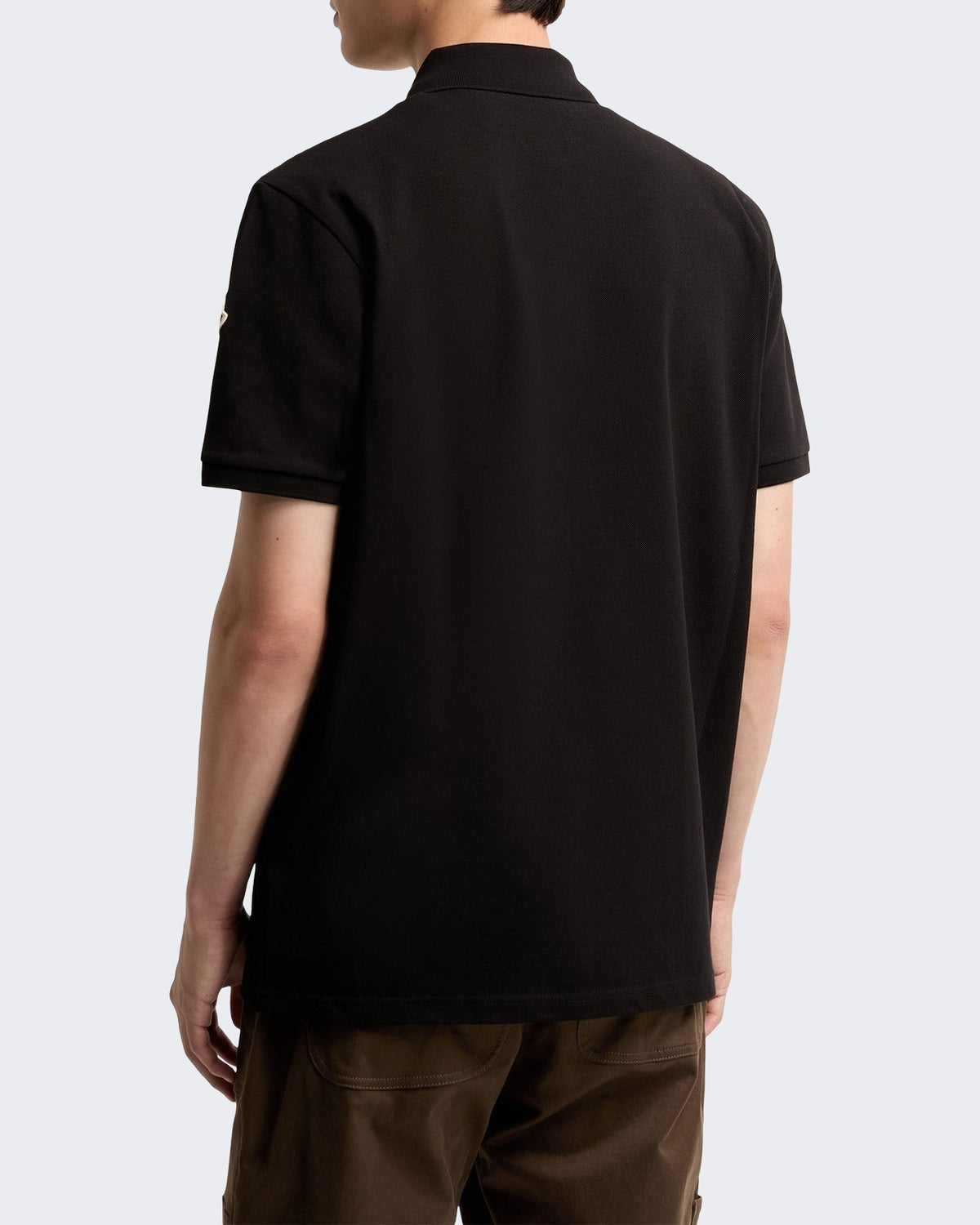 Moncler Heren Ss Polo-L20918a00017 89a16-Black Zwart - Eleganza.nl