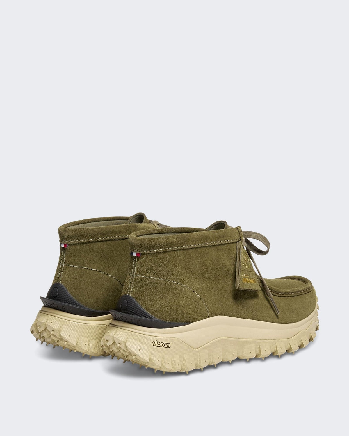 Moncler Heren Trailgrip Wallabee GTX ankle boots Groen - Eleganza.nl