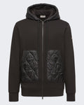 Men's Zip-up cardigan Black