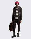 Men's Zip-up cardigan Black — huidige kleur