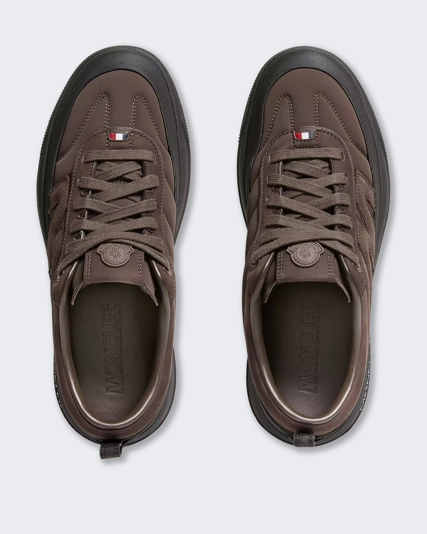 Moncler Moncler Heren Altive Low Top Sneakers Bruin - Eleganza.nl