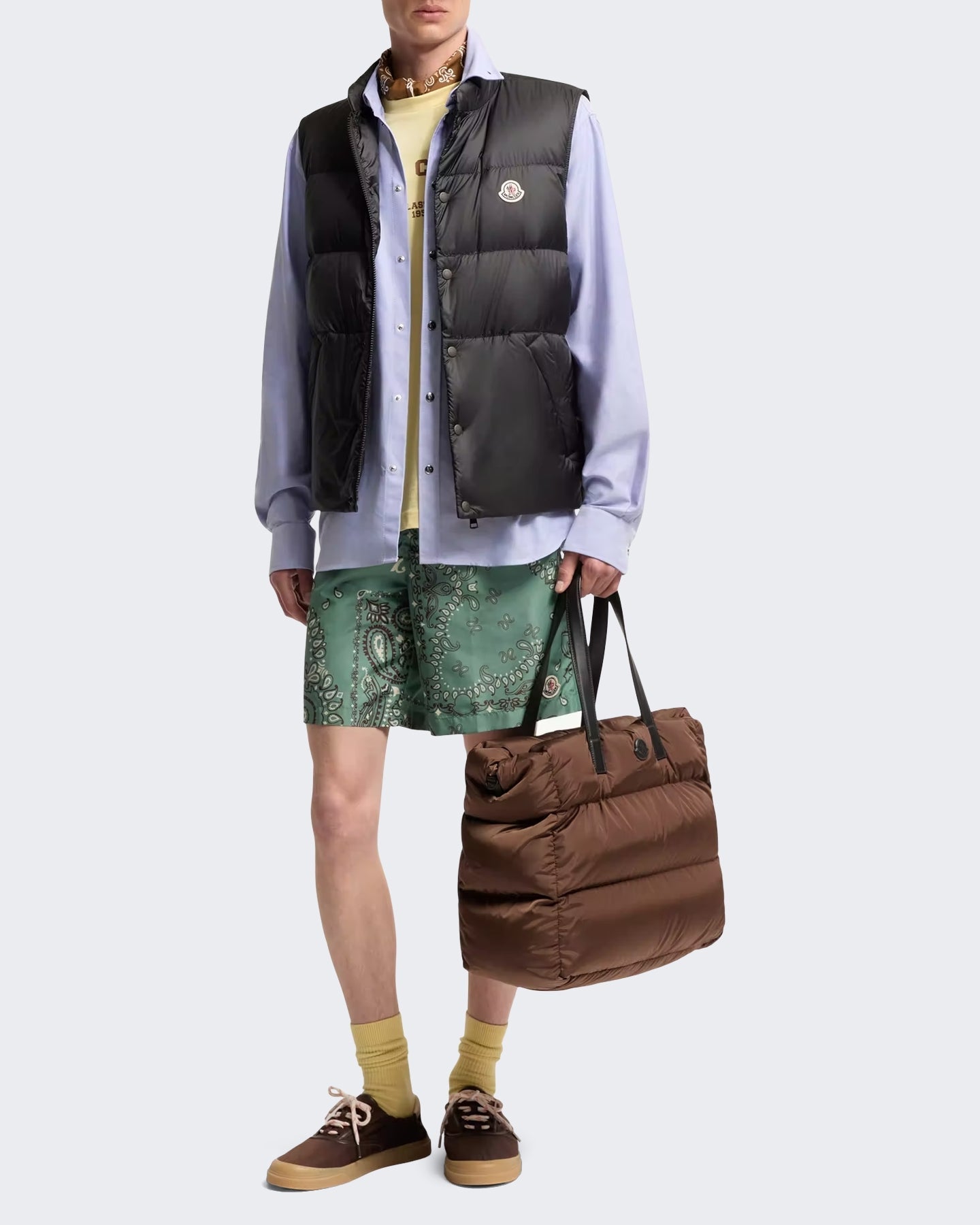 Moncler Moncler Heren Tuquerouye gewatteerd vest Zwart - Eleganza.nl