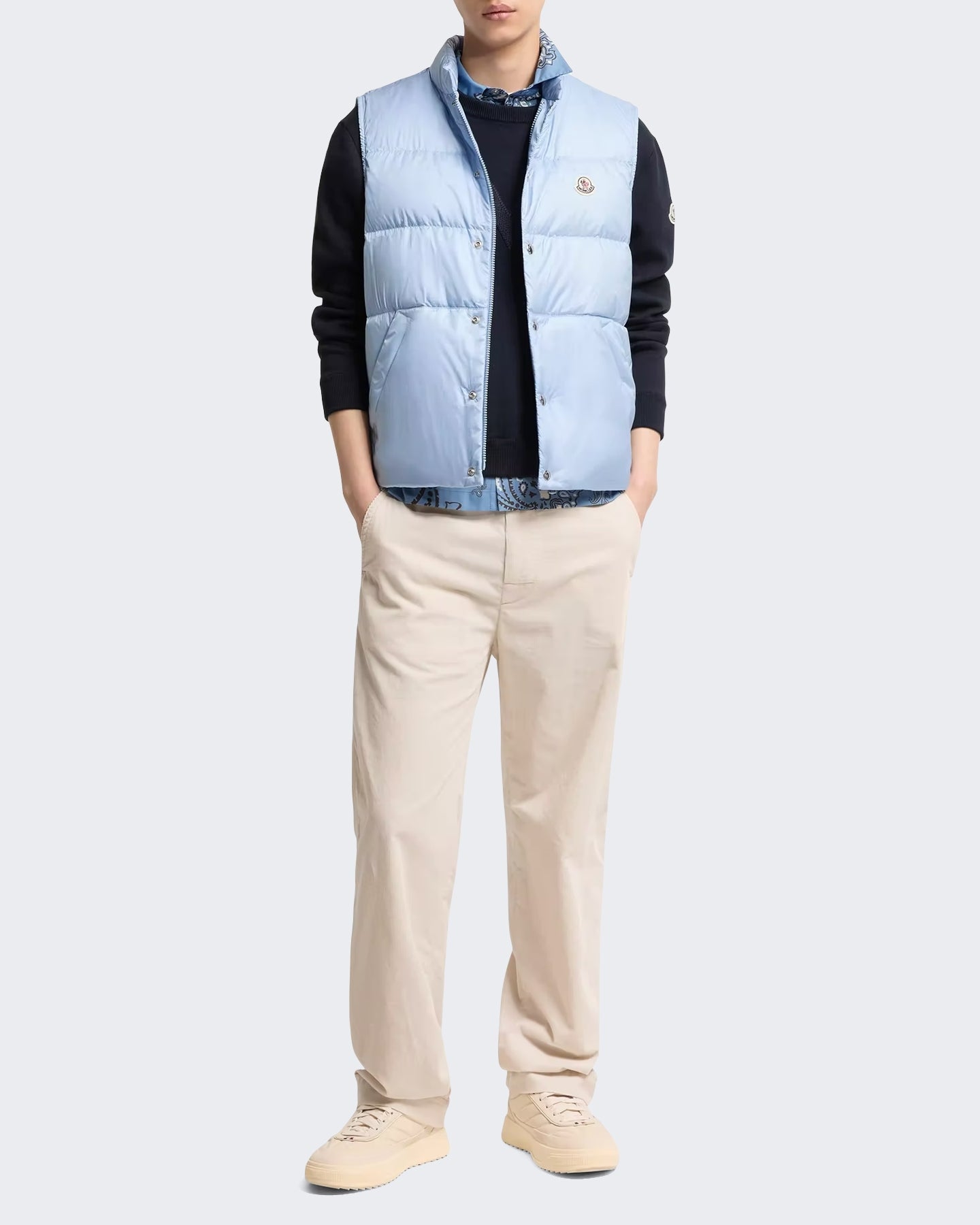 Moncler Moncler Heren Tuquerouye vest Blauw - Eleganza.nl