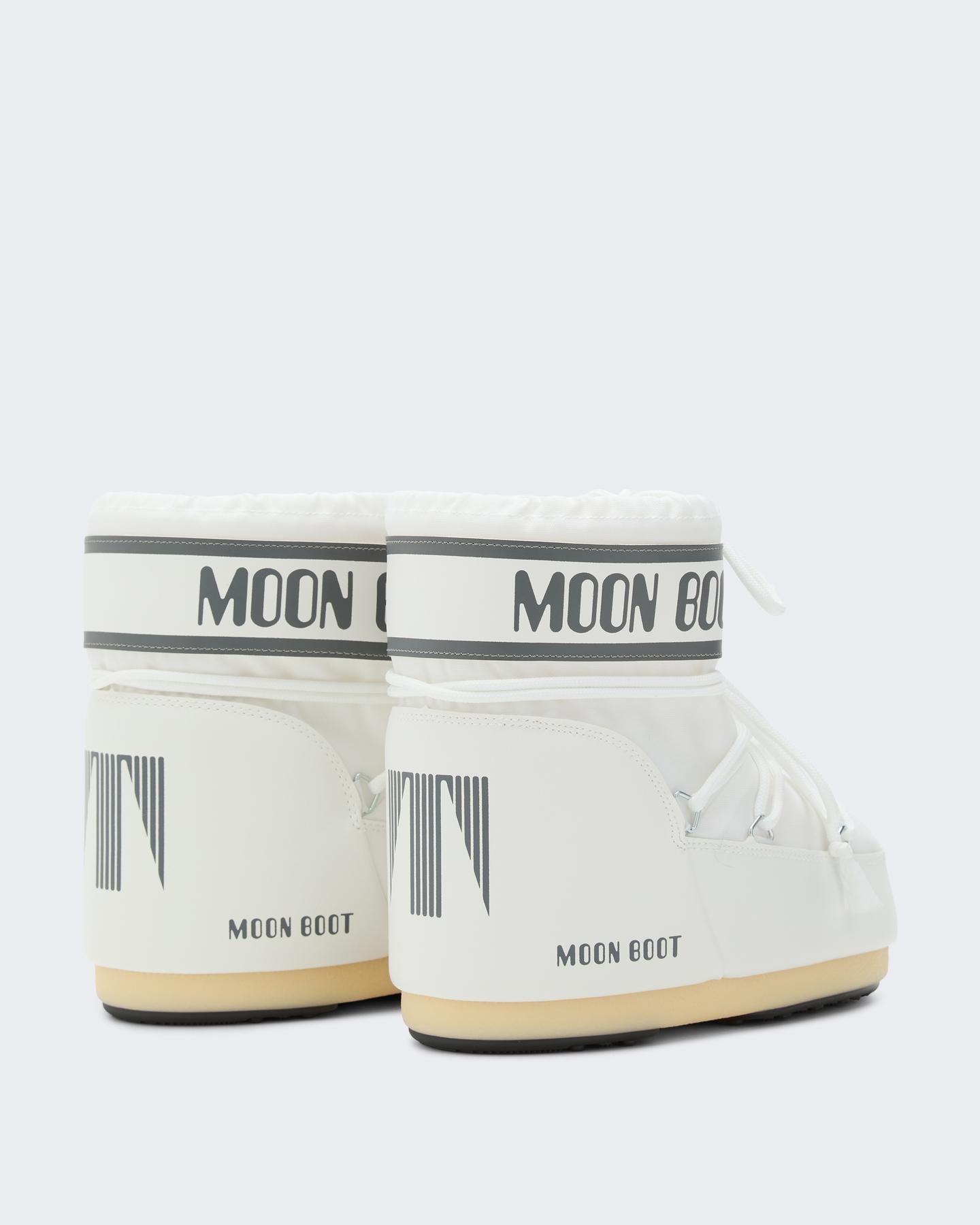 Moon boot Dames Icon Low Nylon Boot Wit - Eleganza.nl