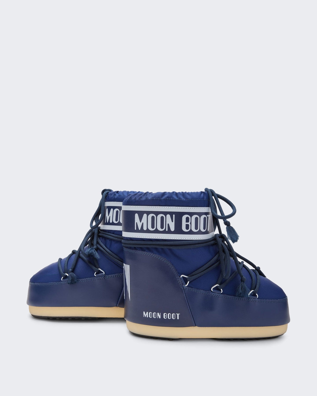 Moon boot Dames Mb Icon Low Nylon-Blue Blauw - Eleganza.nl