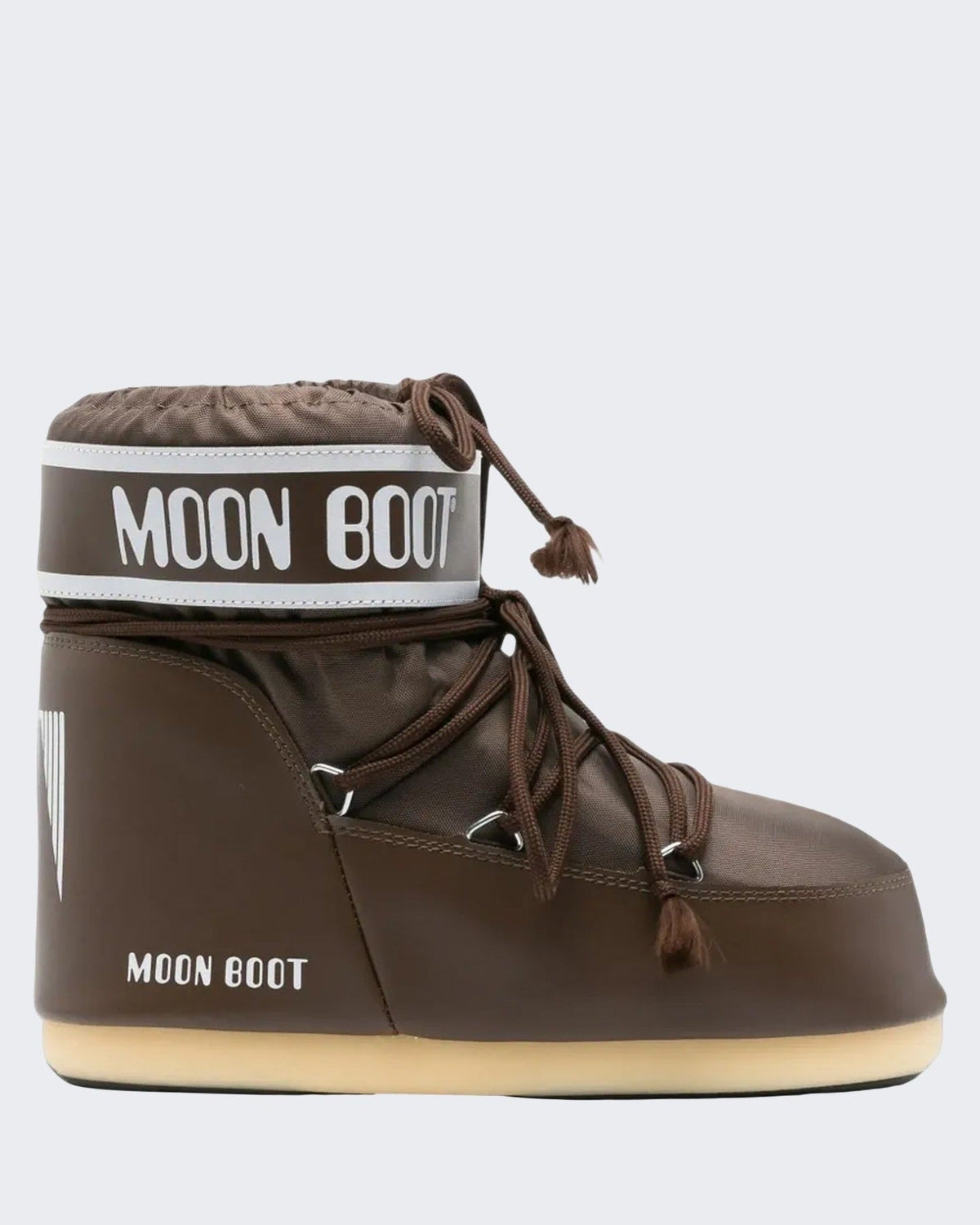 Moon boot Dames Mb Icon Low Nylon-Cocoa M037 - Eleganza.nl